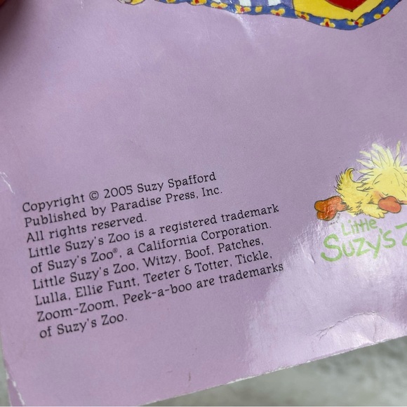 Suzy's Zoo party bundle 2005 party invitation stickers coloring book scrapbook - Picture 4 of 13